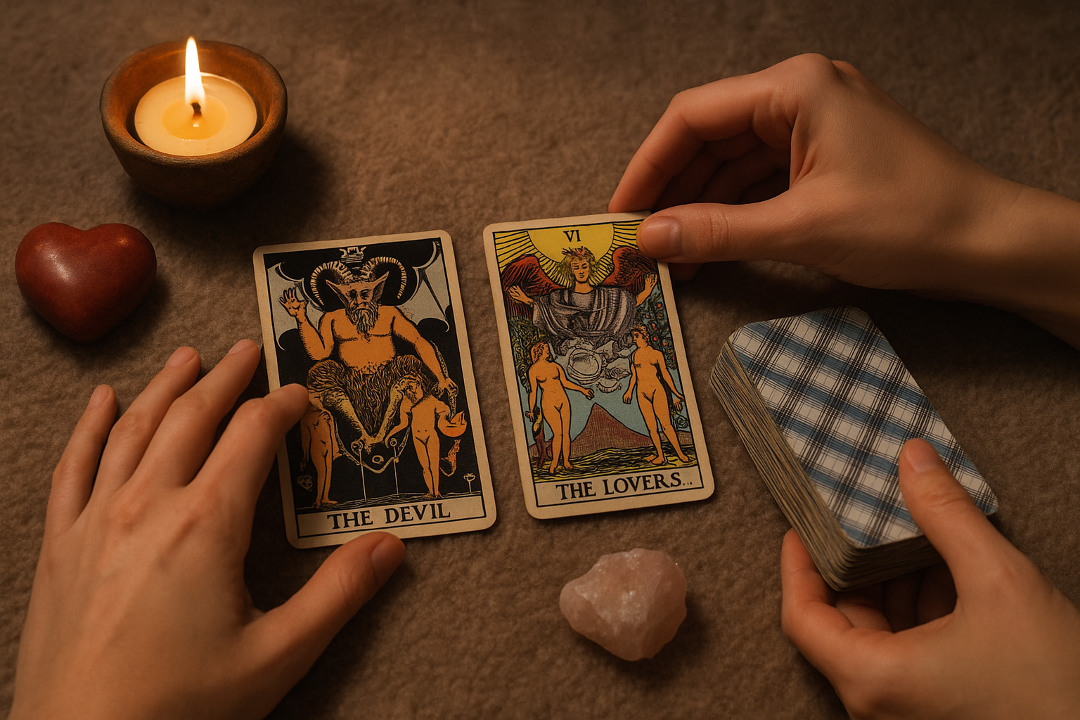 Breaking Patterns in Love with Tarot